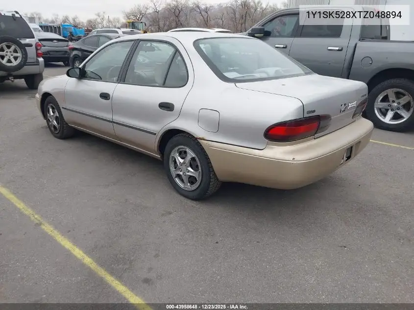 1Y1SK528XTZ048894 1996 Geo Prizm Lsi