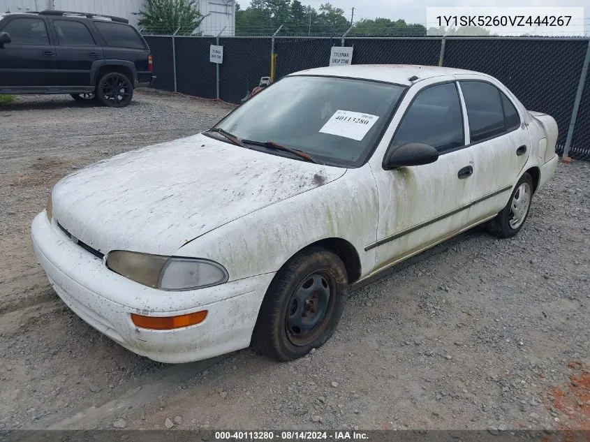 1Y1SK5260VZ444267 1997 Geo Prizm