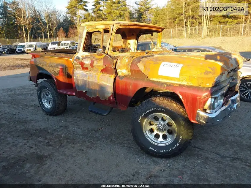 K1002CG1042A 1963 GMC Truck
