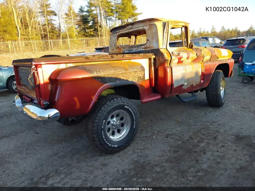 K1002CG1042A 1963 GMC Truck
