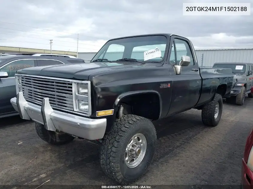 2GTGK24M1F1502188 1985 GMC K2500