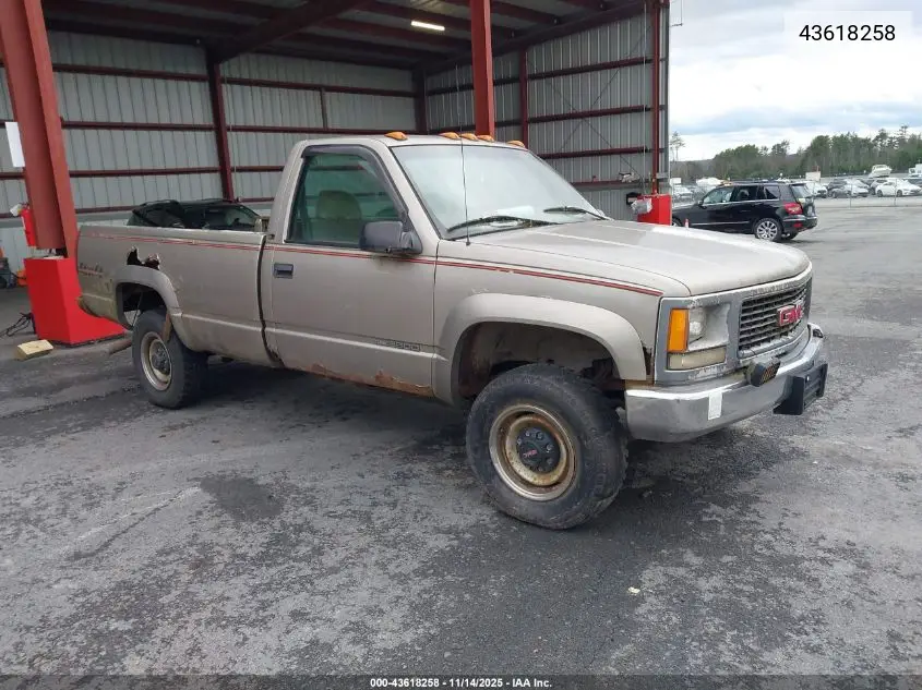 1GTHK34R5XF018010 1999 GMC Sierra 3500 Hd Sl