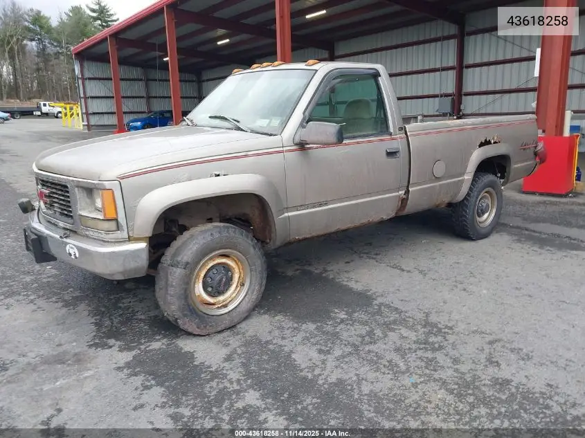 1GTHK34R5XF018010 1999 GMC Sierra 3500 Hd Sl