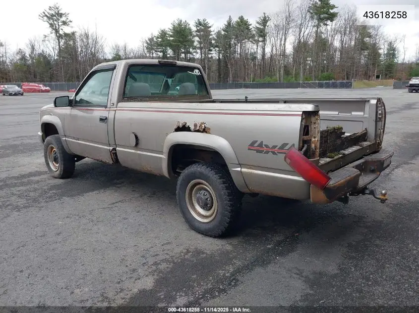 1GTHK34R5XF018010 1999 GMC Sierra 3500 Hd Sl