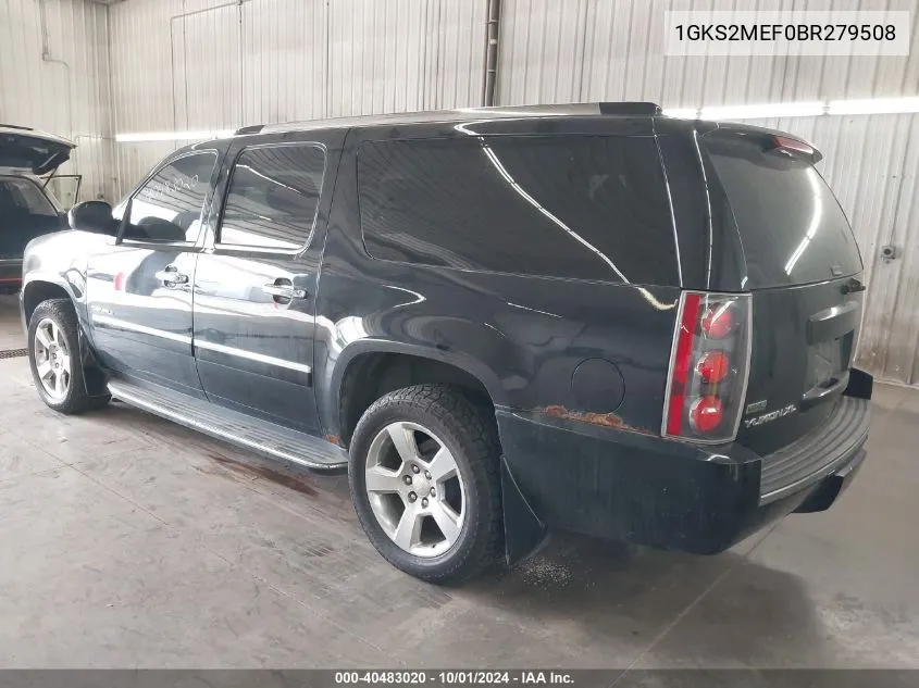 1GKS2MEF0BR279508 2011 GMC Yukon Xl 1500 Denali