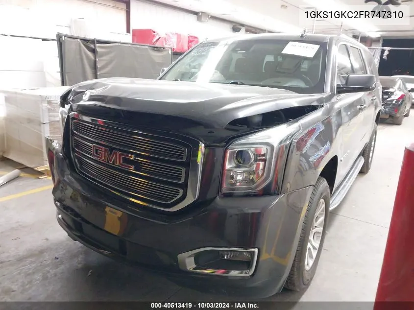 1GKS1GKC2FR747310 2015 GMC Yukon Xl 1500 Sle