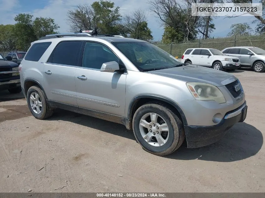 1GKEV23707J157323 2007 GMC Acadia Slt-1