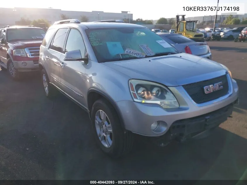 1GKER33767J174198 2007 GMC Acadia Slt-1