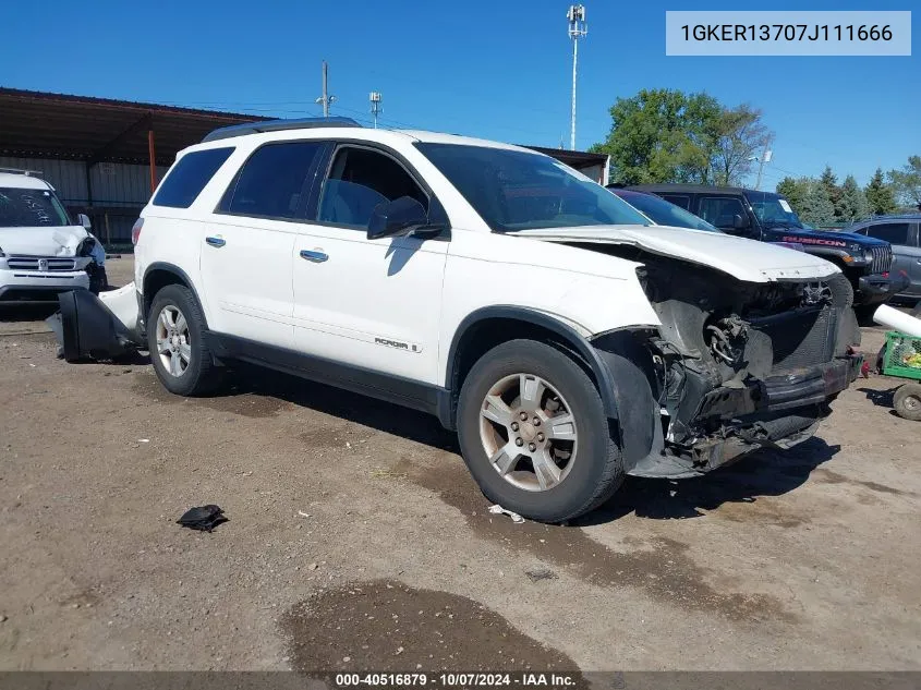 1GKER13707J111666 2007 GMC Acadia Sle-1