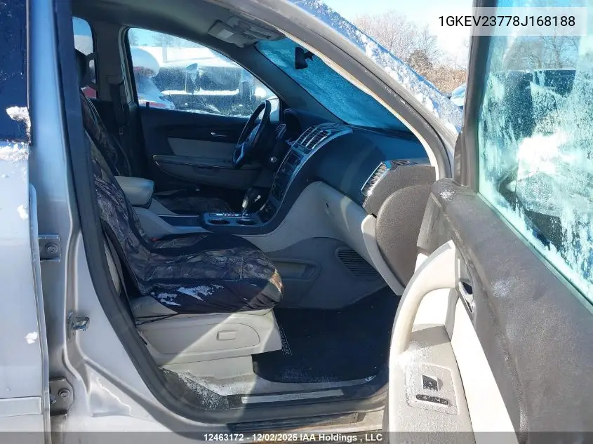 1GKEV23778J168188 2008 GMC Acadia