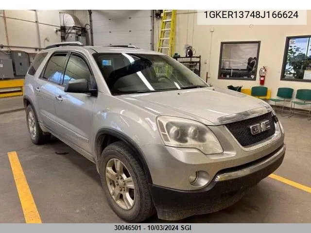 1GKER13748J166624 2008 GMC Acadia Sle