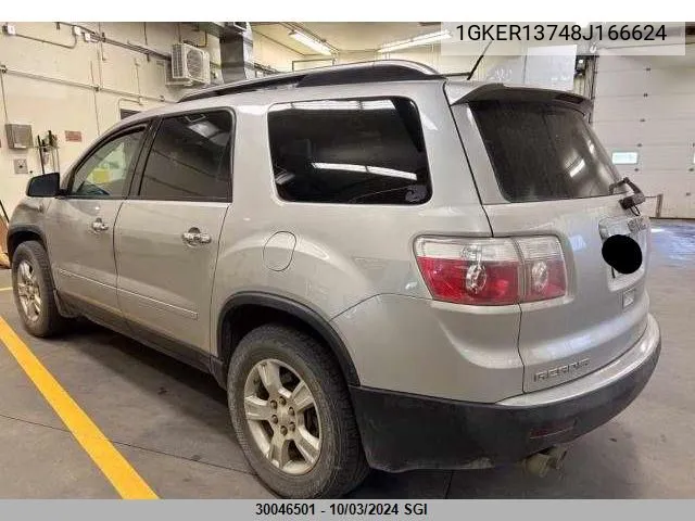 1GKER13748J166624 2008 GMC Acadia Sle