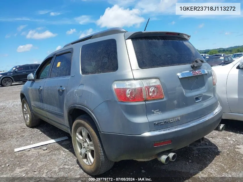 1GKER23718J113272 2008 GMC Acadia Slt-1