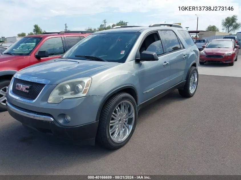 1GKER13738J273146 2008 GMC Acadia Sle-1