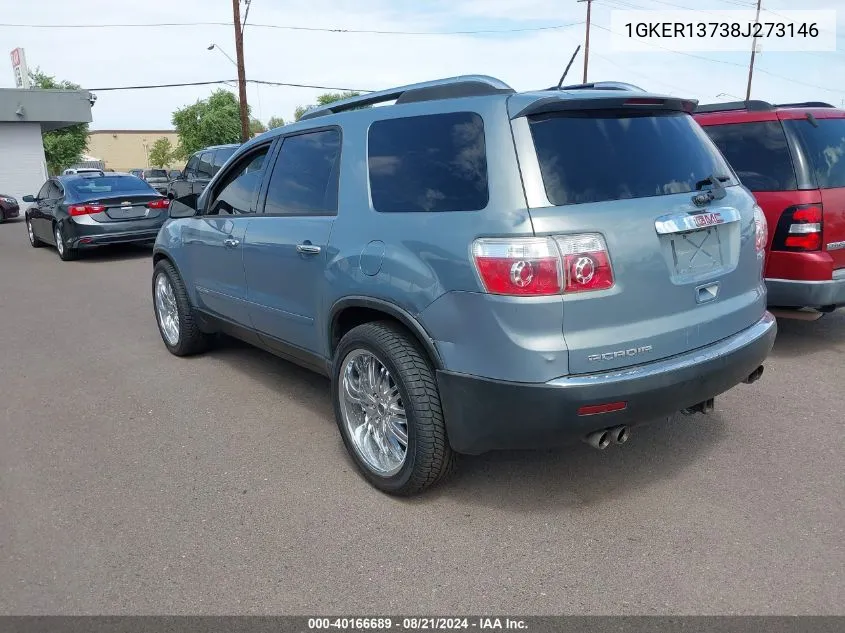 1GKER13738J273146 2008 GMC Acadia Sle-1