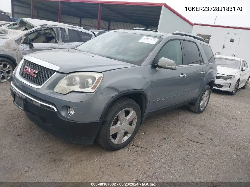 1GKER23728J183170 2008 GMC Acadia Slt-1