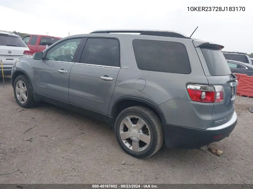 1GKER23728J183170 2008 GMC Acadia Slt-1