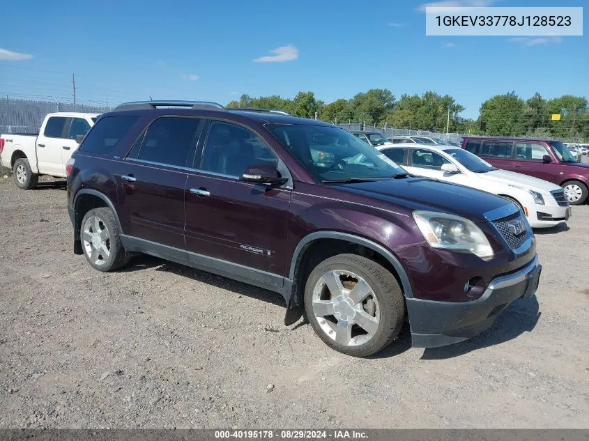 1GKEV33778J128523 2008 GMC Acadia Slt-2