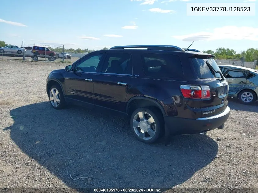 1GKEV33778J128523 2008 GMC Acadia Slt-2