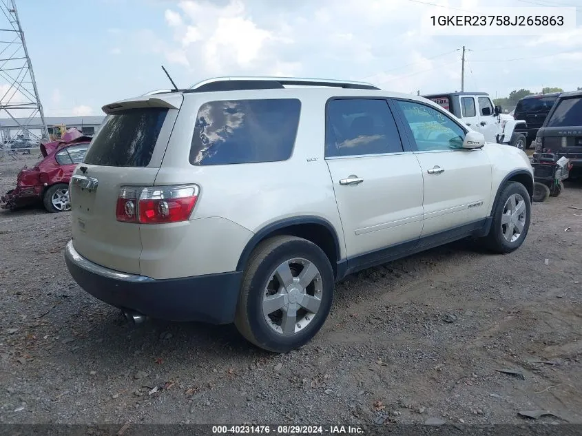 1GKER23758J265863 2008 GMC Acadia Slt-1