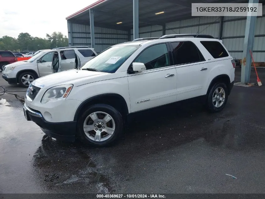 1GKER33718J259192 2008 GMC Acadia Slt-2