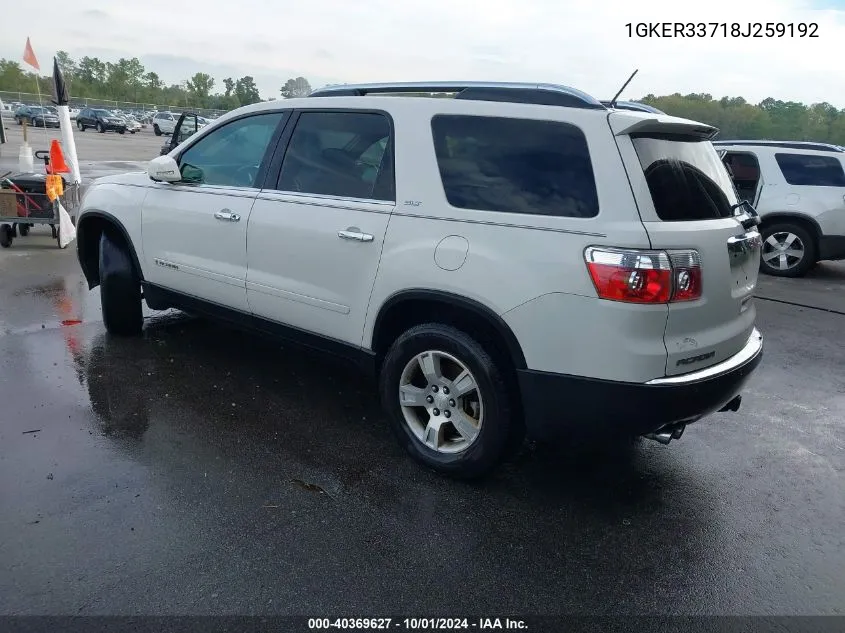 1GKER33718J259192 2008 GMC Acadia Slt-2