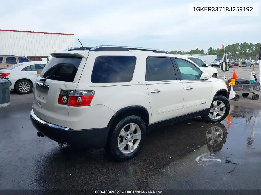 1GKER33718J259192 2008 GMC Acadia Slt-2