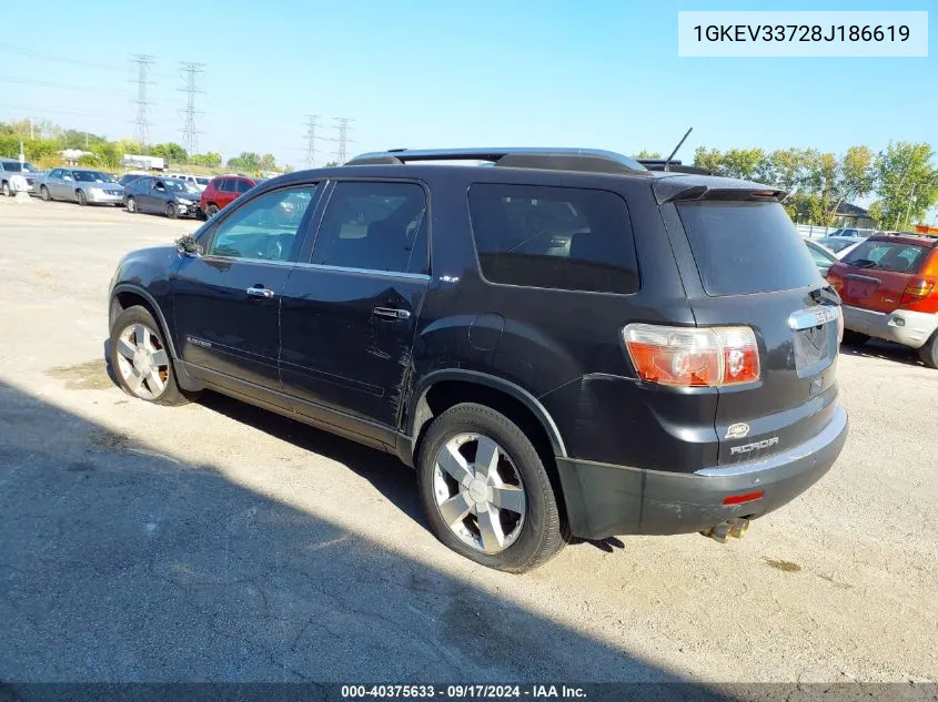 1GKEV33728J186619 2008 GMC Acadia Slt-2