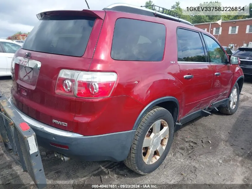 1GKEV33758J226854 2008 GMC Acadia Slt-2