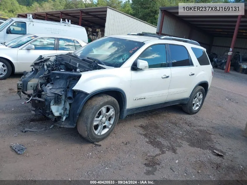 1GKER237X8J169131 2008 GMC Acadia Slt-1