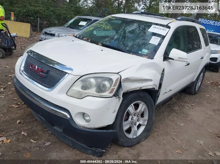 1GKER23728J163646 2008 GMC Acadia Slt-1