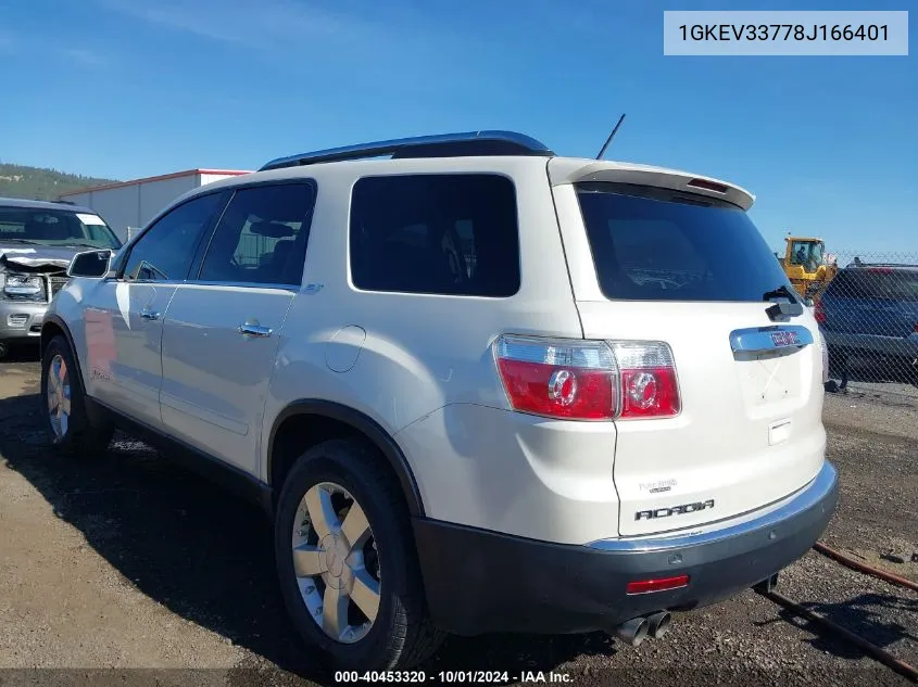 1GKEV33778J166401 2008 GMC Acadia Slt-2