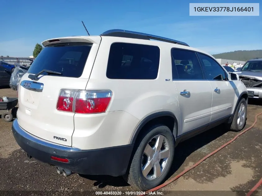 1GKEV33778J166401 2008 GMC Acadia Slt-2