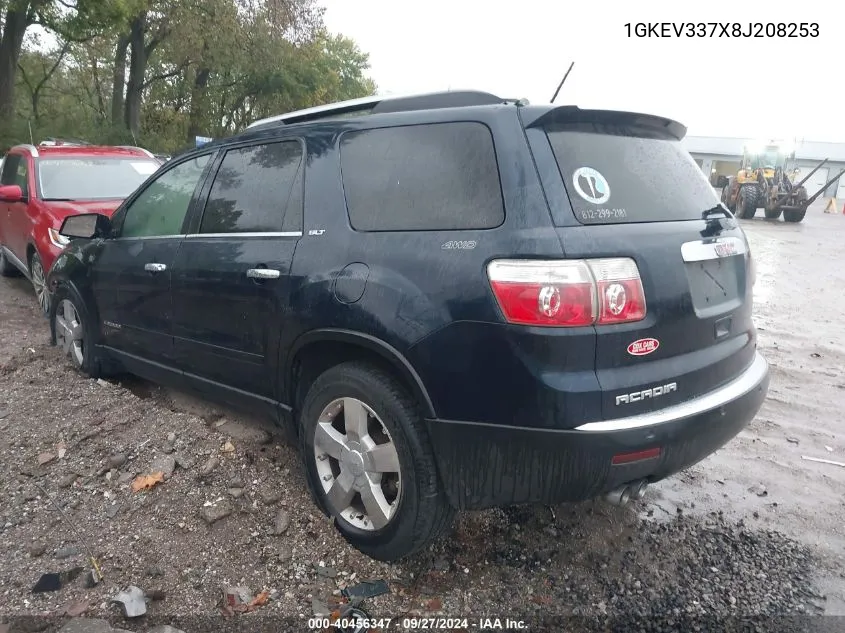 1GKEV337X8J208253 2008 GMC Acadia Slt-2