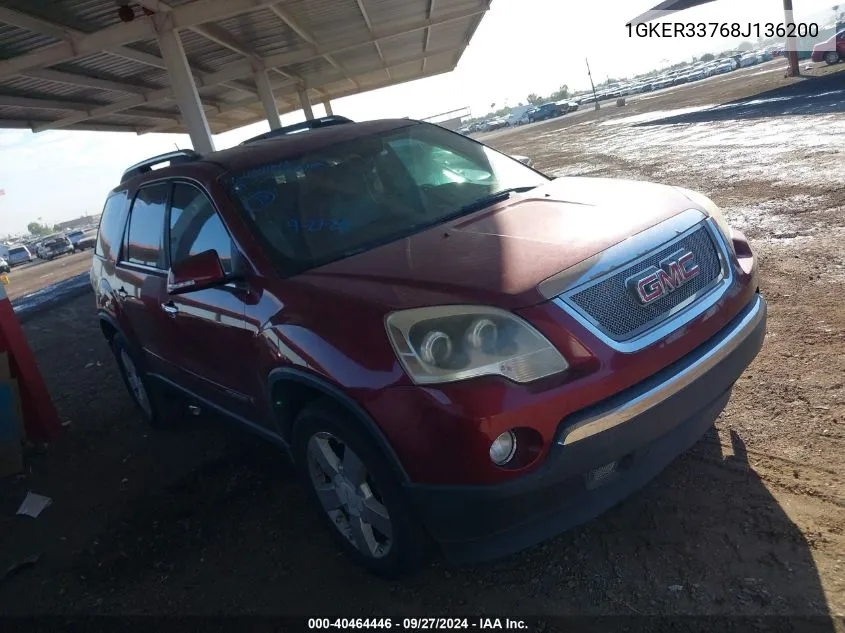 1GKER33768J136200 2008 GMC Acadia Slt-2