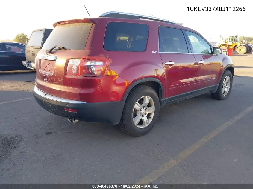 1GKEV337X8J112266 2008 GMC Acadia Slt-2