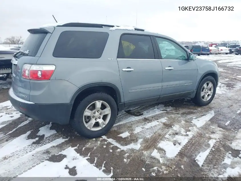 1GKEV23758J166732 2008 GMC Acadia Slt-1