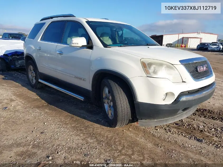 1GKEV337X8J112719 2008 GMC Acadia Slt-2