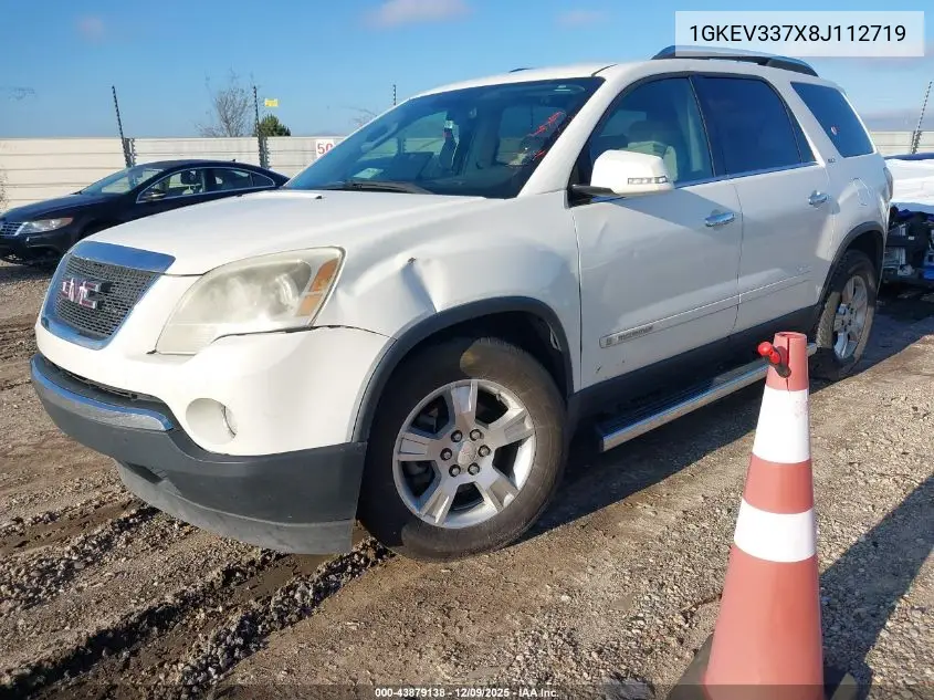 1GKEV337X8J112719 2008 GMC Acadia Slt-2