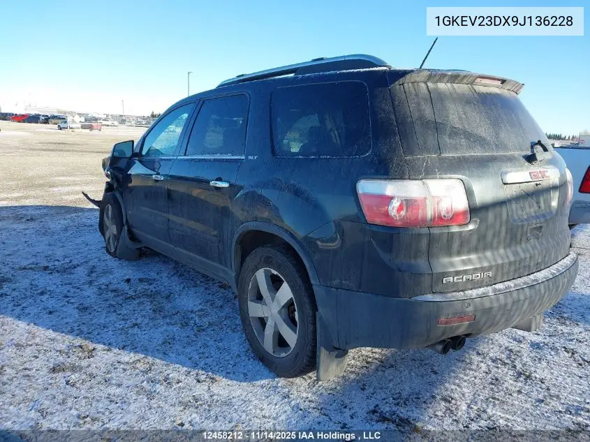 1GKEV23DX9J136228 2009 GMC Acadia Slt