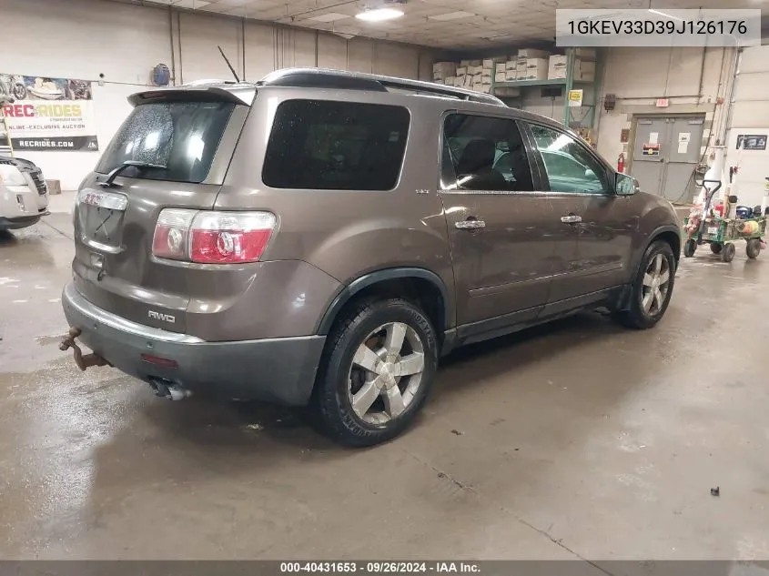 1GKEV33D39J126176 2009 GMC Acadia Slt-2