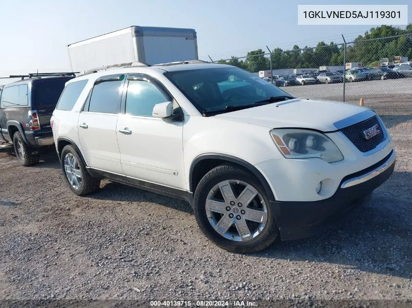 1GKLVNED5AJ119301 2010 GMC Acadia Slt-2