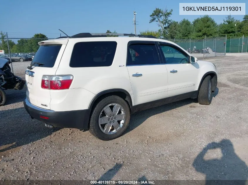 1GKLVNED5AJ119301 2010 GMC Acadia Slt-2