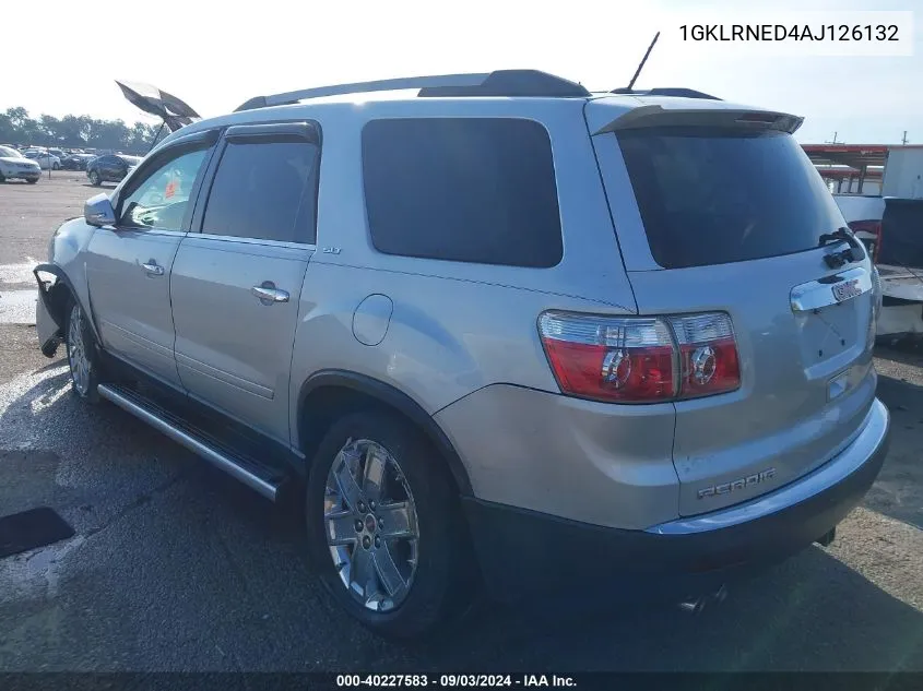 1GKLRNED4AJ126132 2010 GMC Acadia Slt-2