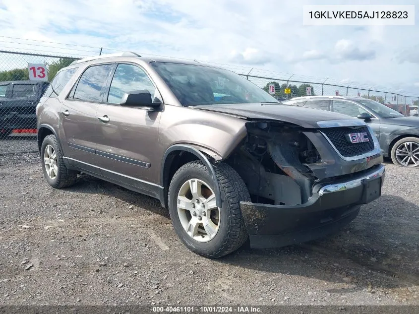 1GKLVKED5AJ128823 2010 GMC Acadia Sl