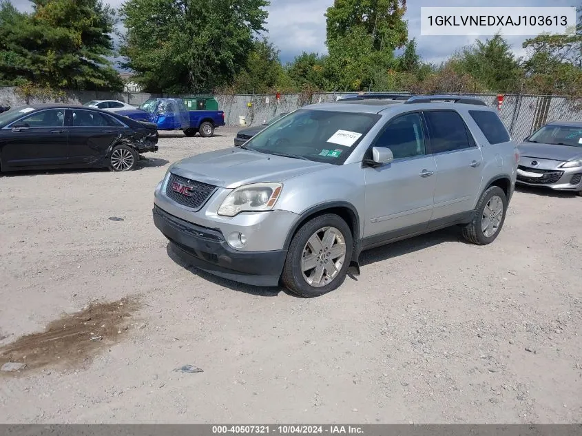 1GKLVNEDXAJ103613 2010 GMC Acadia Slt-2