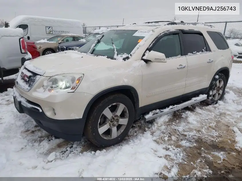 1GKLVNED9AJ256743 2010 GMC Acadia Slt-2