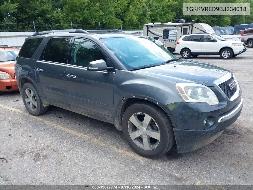 1GKKVRED9BJ234018 2011 GMC Acadia Slt-1