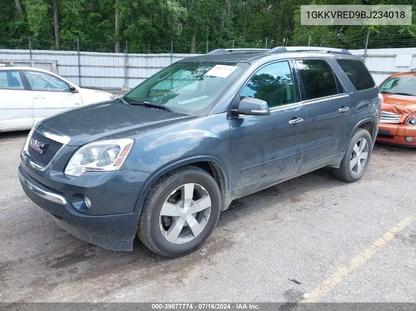 1GKKVRED9BJ234018 2011 GMC Acadia Slt-1