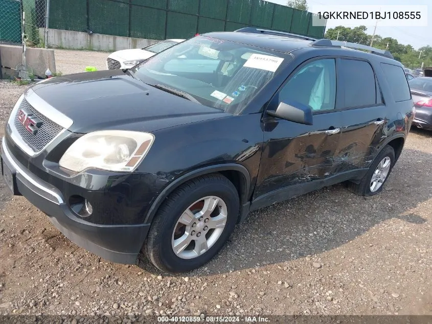 1GKKRNED1BJ108555 2011 GMC Acadia Sl